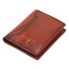 EL FORREST 993-29 RFID barna férfi marhabőr irattartó 8.5 x 11 x 2 cm