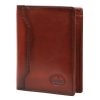 EL FORREST 993-29 RFID barna férfi marhabőr irattartó 8.5 x 11 x 2 cm
