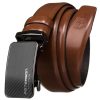 Peterson PTN A002 BROWN férfi marhabőr öv