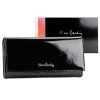 Pierre Cardin 02 LEAF-N 100 fekete női lakkbőr pénztárca 18.5 x 10 x 3 cm