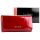 Pierre Cardin 02 LEAF-N 100 piros női lakkbőr pénztárca 18.5 x 10 x 3 cm