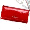 Pierre Cardin 02 LEAF-N 100 piros női lakkbőr pénztárca 18.5 x 10 x 3 cm