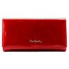 Pierre Cardin 02 LEAF-N 100 piros női lakkbőr pénztárca 18.5 x 10 x 3 cm