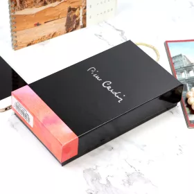   Pierre Cardin 02 LEAF-N 102 piros női bőr pénztárca 18.5 x 10 x 3 cm