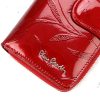 Pierre Cardin 02 LEAF-N 116 piros női lakkbőr pénztárca 9.5 x 17 x 3.5 cm