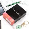 Pierre Cardin 02 LEAF-N 115 fekete női lakkbőr pénztárca 9.5 x 13 x 3.5 cm