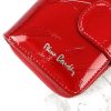 Pierre Cardin 02 LEAF-N 115 piros női lakkbőr pénztárca 9.5 x 13 x 3.5 cm