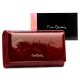Pierre Cardin 02 LEAF-N 114 bordó női lakkbőr pénztárca 17.5 x 9.5 x 3.5 cm