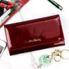 Pierre Cardin 02 LEAF-N 114 bordó női lakkbőr pénztárca 17.5 x 9.5 x 3.5 cm