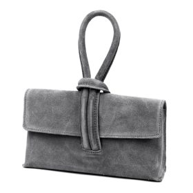   Barberinis 1704 szürke női bőr kézitáska, válltáska 23 x 13 x 6 cm