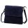 Luka 24-090 navy női velúr bőr bőr kézitáska 24 x 22 x 5 cm