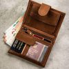 Peterson PTN SET-M-1542L-CH konyak férfi marhabőr ajándék szett