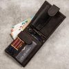 Peterson PTN SET-M-1549L-CHMB barna férfi marhabőr ajándék szett