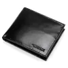 Cavaldi 0002-P-BS RFID fekete férfi bőr pénztárca 12.5 x 10.5 x 2.5 cm