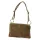 Luka 24-097 MN taupe női bőr válltáska, oldaltáska 24 x 15.5 x 4 cm