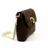 Luka 25-001 barna női bőr válltáska 22 x 12.5 x 6 cm