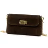 Luka 25-001 barna női bőr válltáska 22 x 12.5 x 6 cm
