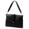 Luka 25-002 fekete női bőr válltáska 31 x 21 x 7 cm