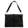 Luka 25-002 fekete női bőr válltáska 31 x 21 x 7 cm