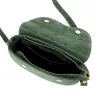 Luka 25-004 zöld női bőr válltáska 27 x 16 x 9 cm