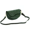 Luka 25-004 zöld női bőr válltáska 27 x 16 x 9 cm
