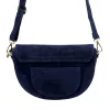 Luka 25-004 sötétkék női bőr válltáska 27 x 16 x 9 cm