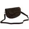 Luka 25-004 barna női bőr válltáska 27 x 16 x 9 cm