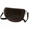 Luka 25-004 barna női bőr válltáska 27 x 16 x 9 cm