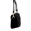 Luka 25-004 fekete női bőr válltáska 27 x 16 x 9 cm
