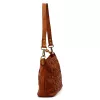 VS 047 konyakbarna női bőr vállitáska 30 x 21 x 12 cm
