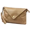 VS 050 bézs női bőr kézitáska, oldaltáska 28 x 19 x 6 cm