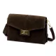 Luka 25-005 barna női bőr válltáska 21 x 15 x 7 cm