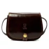 Florence ART. 882 sötétbarna női bőr válltáska, oldaltáska19 x 15 x 7 cm