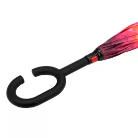   Yili 6802 rózsaszín virág mintás női esernyő 80 x 100 cm