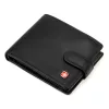 Albatross SN MW4Z RFID fekete férfi bőr pénztárca 13 x 10 x 3 cm 