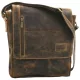 Peterson PTN EASTON-TMH 4879 barna férfi bőr oldaltáska 25 x 27 x 7.5 cm