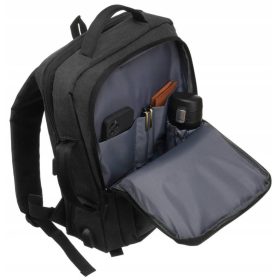   Peterson PTN 77706 szürke hátizsák, laptop-és tablet tartóval 30 x 40 x 11 cm