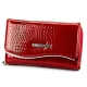 Jennifer Jones 5245-2 ZIP piros női bőr pénztárca 14 x 9 x 3 cm
