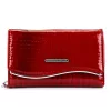 Jennifer Jones 5245-2 ZIP piros női bőr pénztárca 14 x 9 x 3 cm