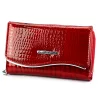 Jennifer Jones 5245-2 ZIP piros női bőr pénztárca 14 x 9 x 3 cm