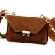 Luka 24-077 konyak női bőr válltáska, oldaltáska 20 x 12.5 x 5 cm