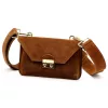 Luka 24-077 konyak női bőr válltáska, oldaltáska 20 x 12.5 x 5 cm