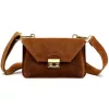 Luka 24-077 konyak női bőr válltáska, oldaltáska 20 x 12.5 x 5 cm