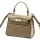 Luka 19-17 MN DOLLARO taupe női bőr kézitáska 23 x 19 x 12.5 cm