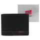 Nordee HJORT N992 fekete férfi bőr pénztárca 12.5 x 9.5 x 3 cm