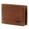 Nordee HJORT N992 konyak férfi bőr pénztárca 12.5 x 9.5 x 3 cm