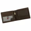 Nordee HJORT N992 barna férfi bőr pénztárca 12.5 x 9.5 x 3 cm