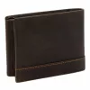 Nordee HJORT N992 barna férfi bőr pénztárca 12.5 x 9.5 x 3 cm