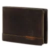 Nordee HJORT N992 barna férfi bőr pénztárca 12.5 x 9.5 x 3 cm