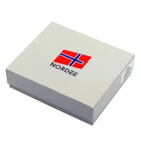   Nordee HJORT 035 konyak férfi bőr pénztárca 11 x 9 x 2.5 cm